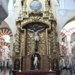 interiér katedrály v Córdobe