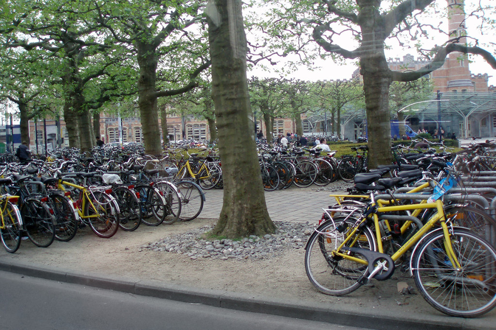 Bicyklové parkovisko Bruggy