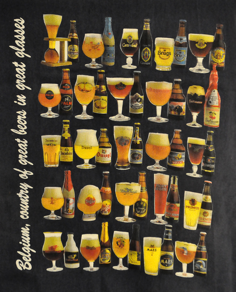 Belgicko - druhy piva