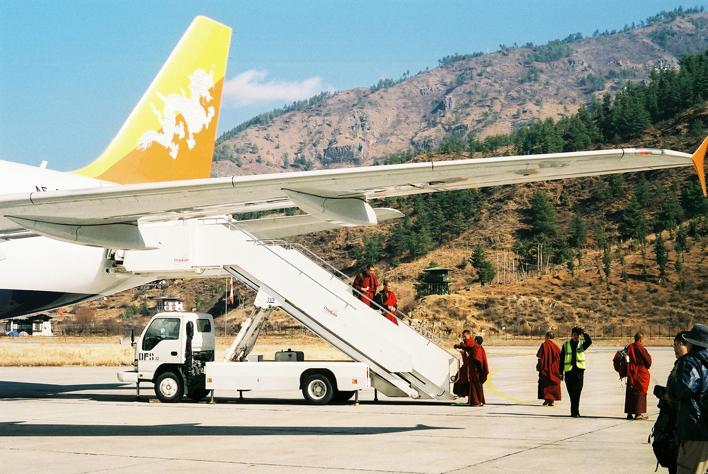 Letisko Bhutan