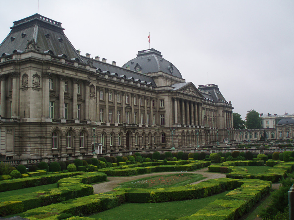Belgicko - Brusel - kráľovský palác