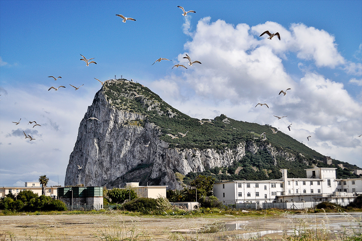 Gibraltar hranice s Andalúziou