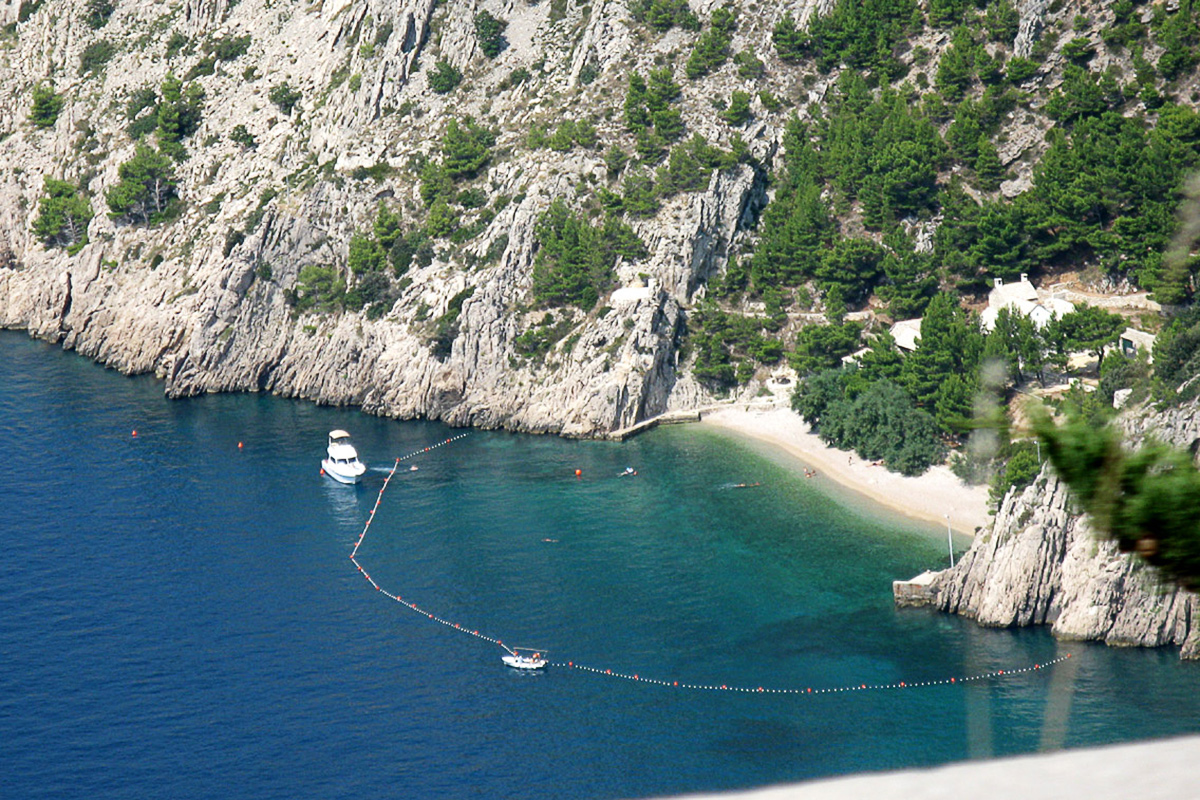 Nádherné pláže Chorvátsko