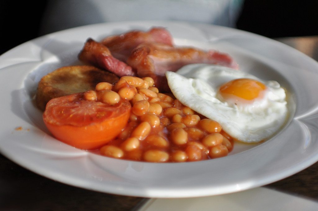 Škótska kuchyňa - typické britské raňajky