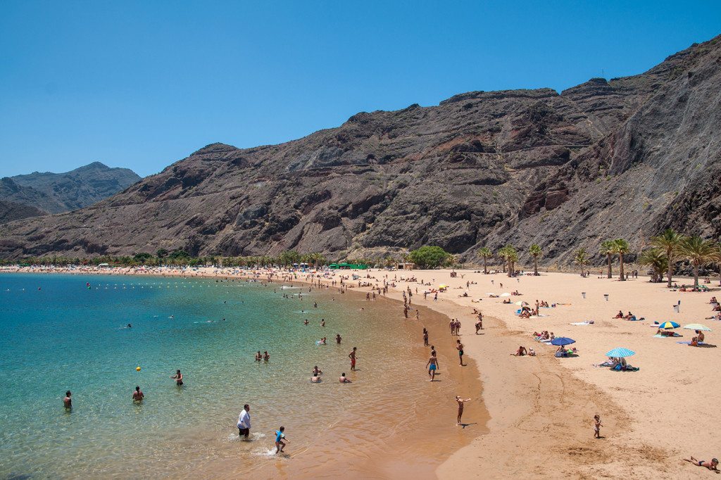 Tenerife - Las Teresitas pláž