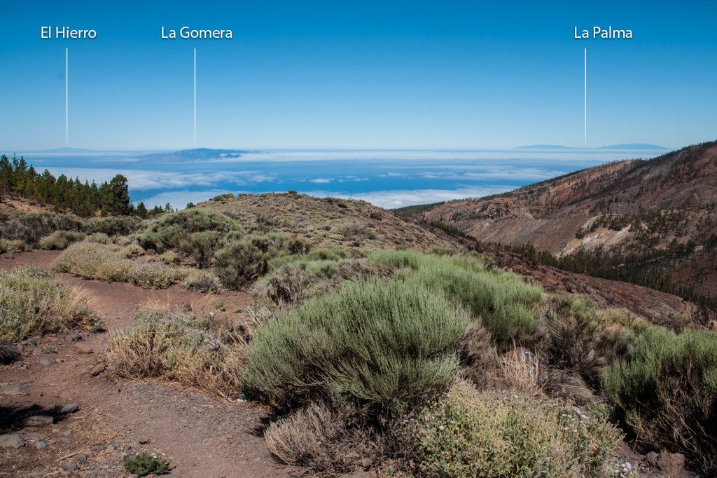 Kanárske ostrovy z Tenerife