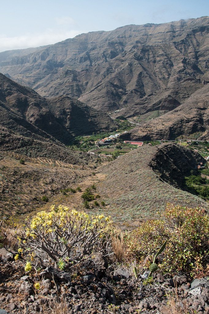 la Gomera - rokliny a údolia