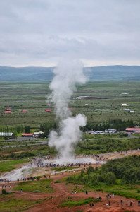 Geysir area,