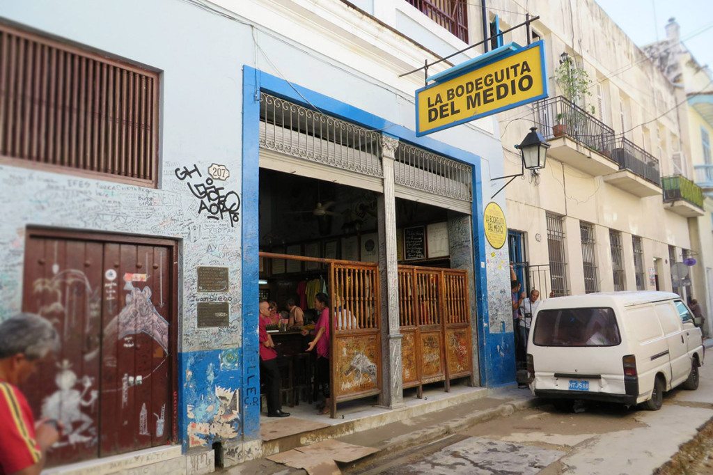 Bodeguita s Ernestovym Mojitom, Kuba Havana