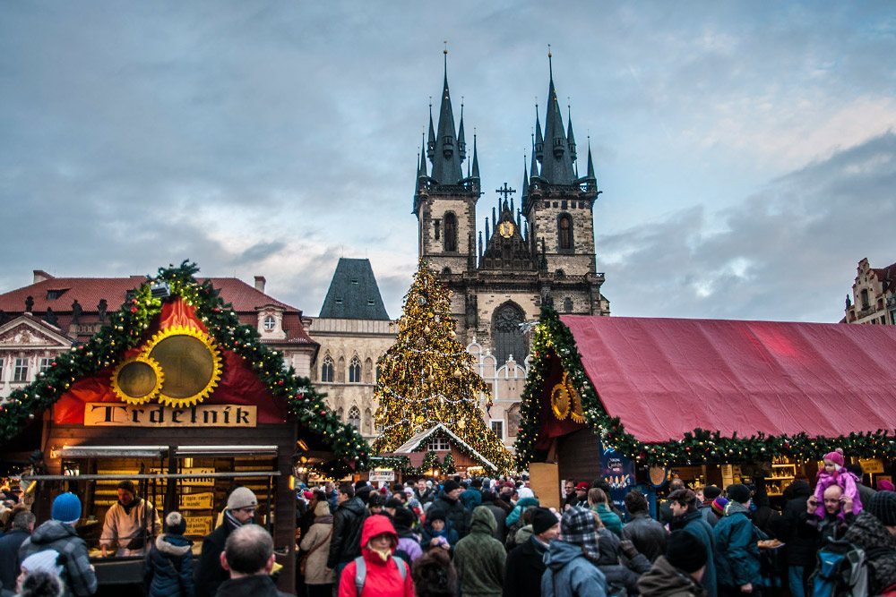 Staromestske namestie - vianocne trhy v Prahe