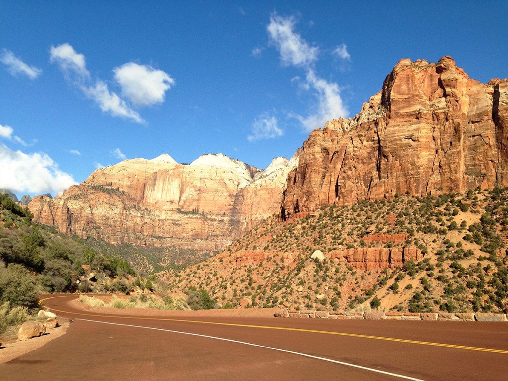 scenery of Zion National Park