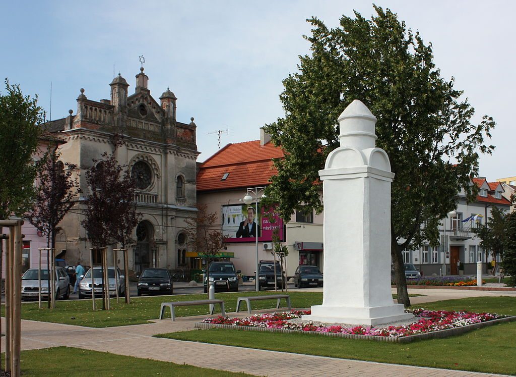 Stĺpy hanby - pranier v Senci