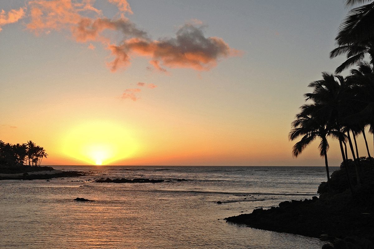 hawaii sunset