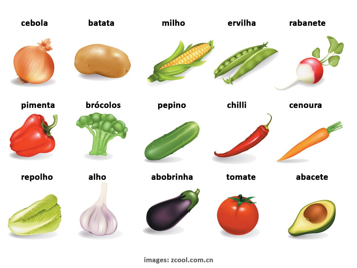 zelenina po portugalsky