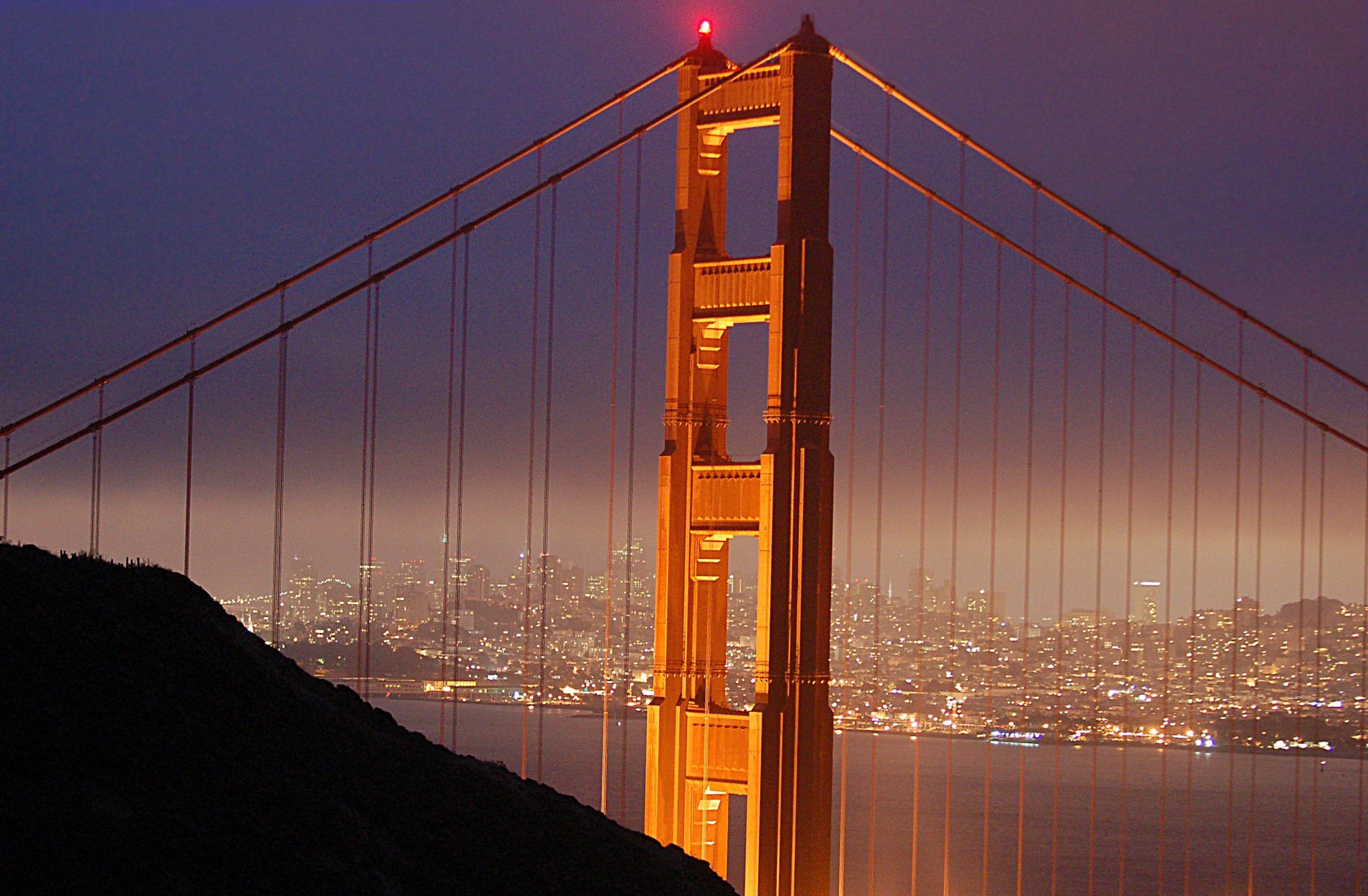 Golden Gate Bridge @ Night
