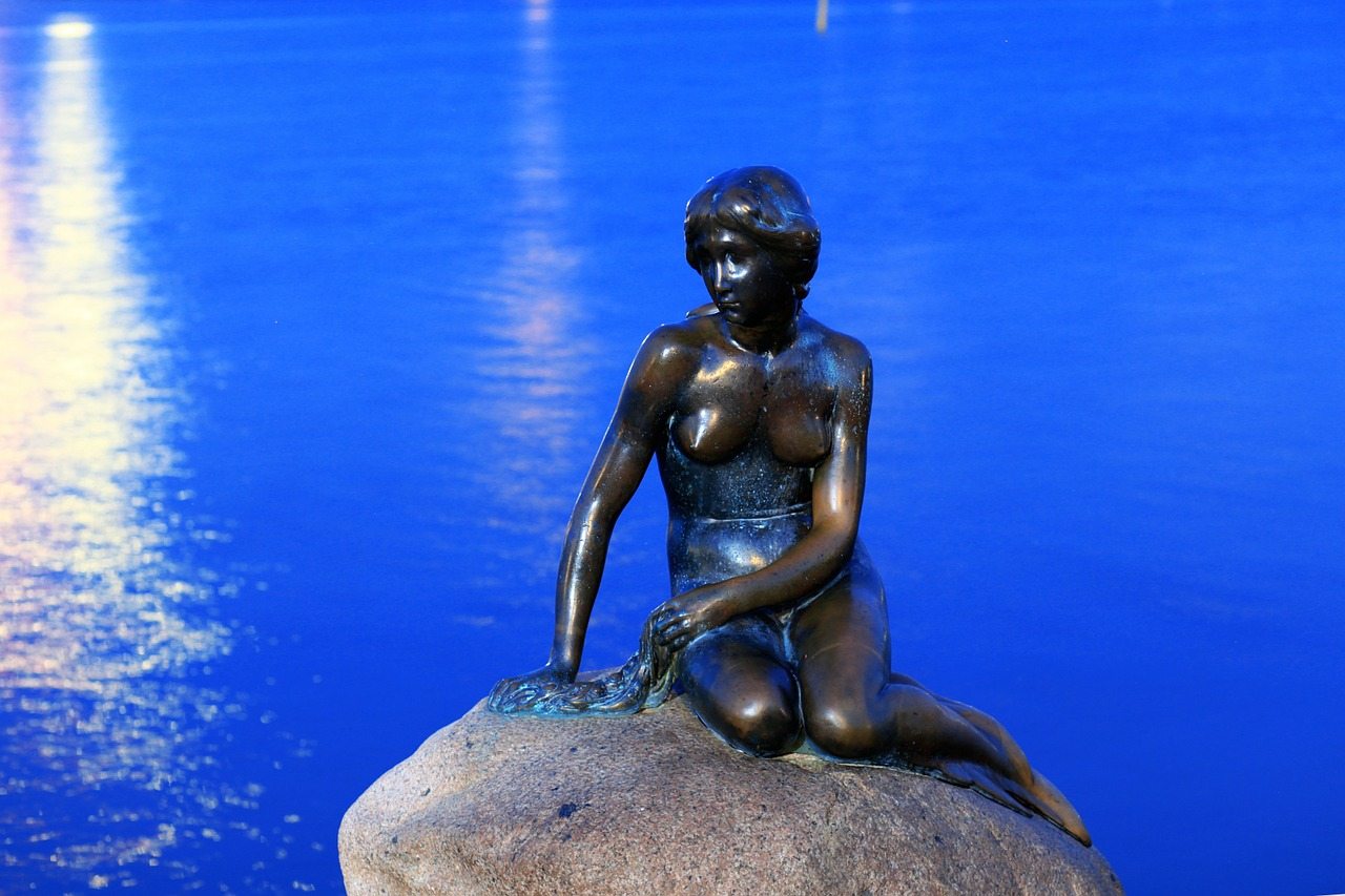 malá morská panna v Kodani