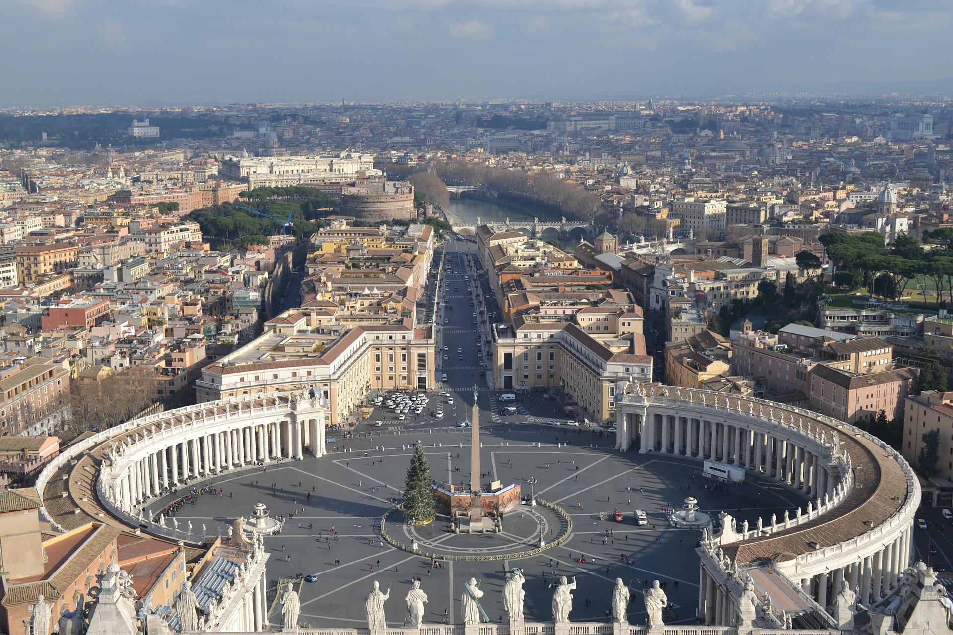 Rím a Vatikán - námestie svätého Petra