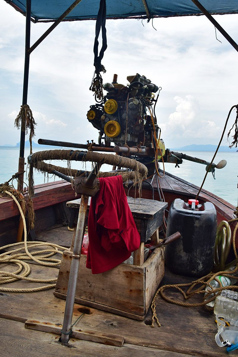 longtail boat - koh lanta