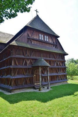 drevený artikulárny kostol v Hronseku