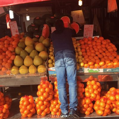 ovocie na trhu - tel aviv