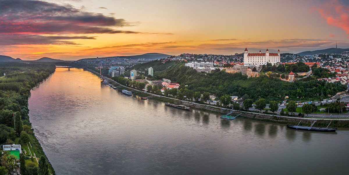 Bratislava panorama - Top 5 Slovensko