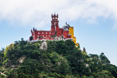 Sintra - kopec a palácio da pena