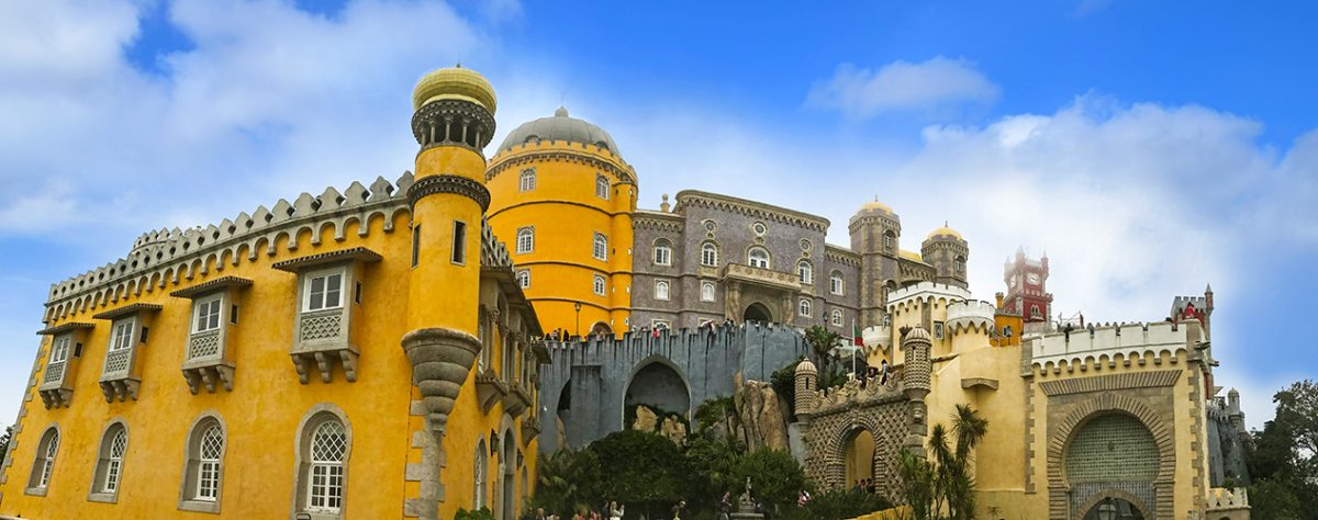 sintra, Palacio Pena - Portugalsko