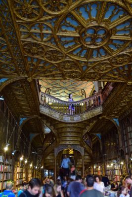 najkrajšie kníhkupectvo na svete - Livreria Lello, Porto