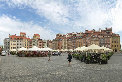 historické centrum Varšava