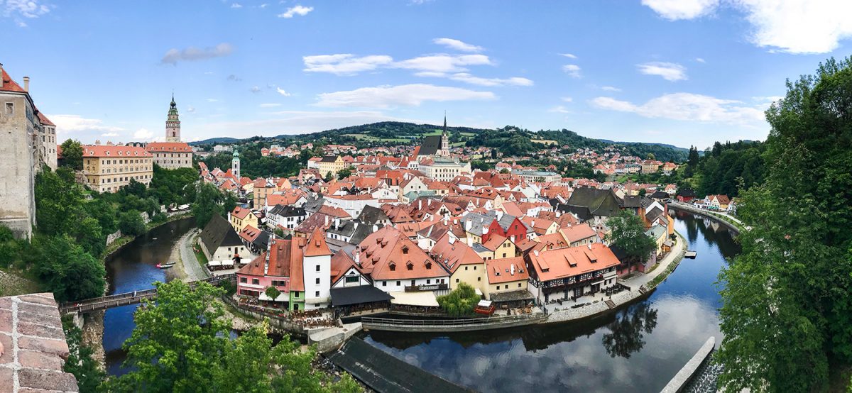 Český Krumlov - panoráma