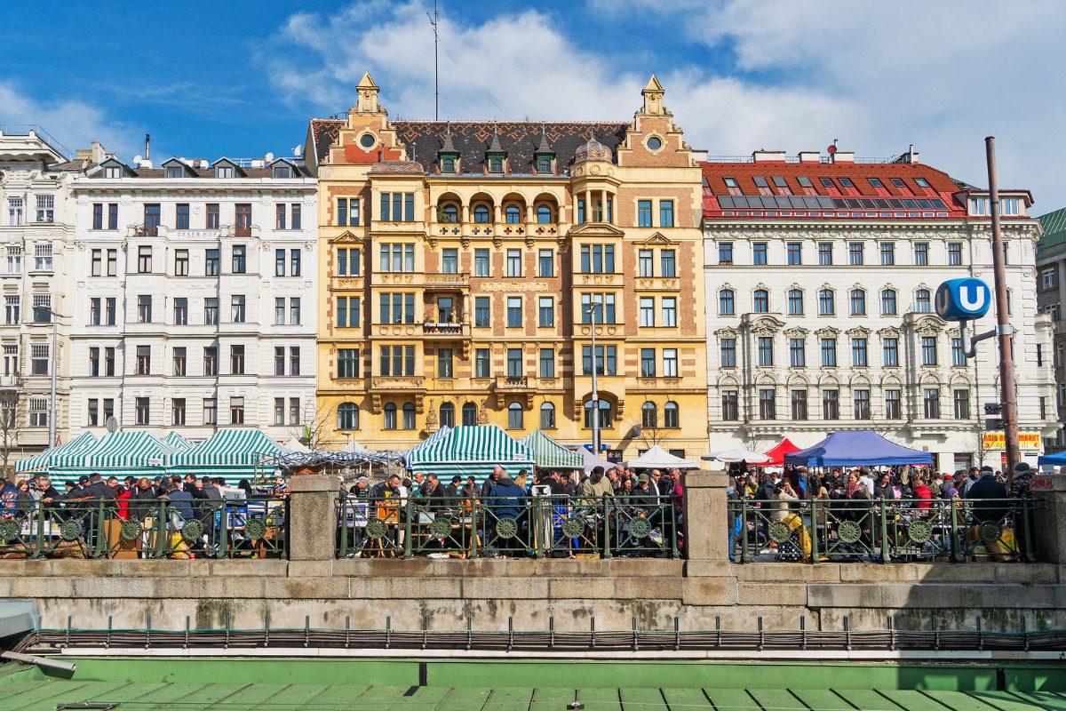 Naschmarkt Viedeň