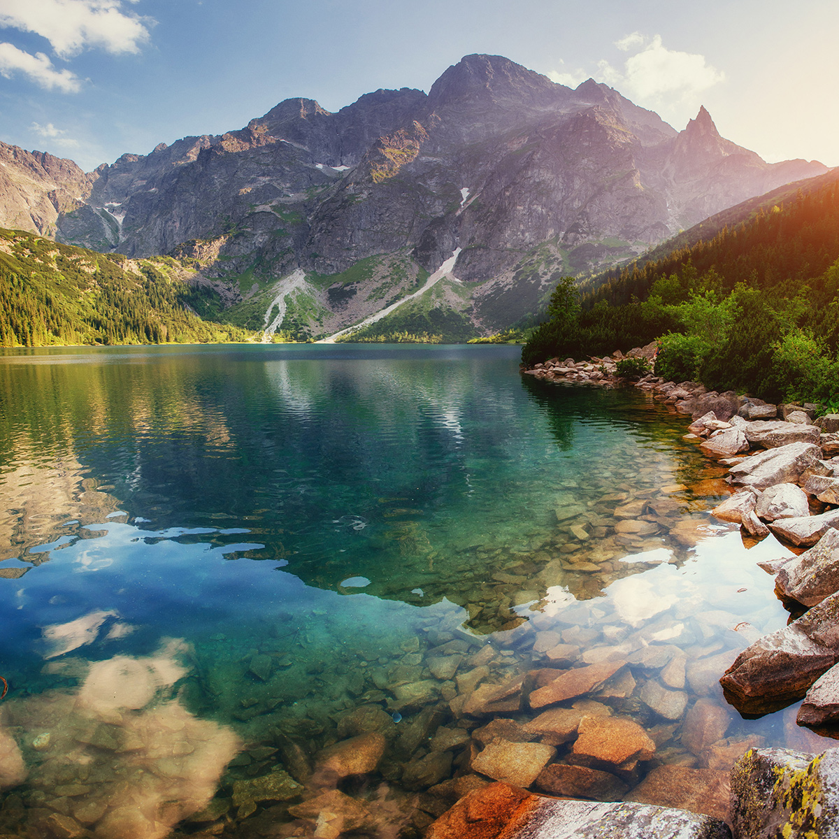 morskie oko Poľsko