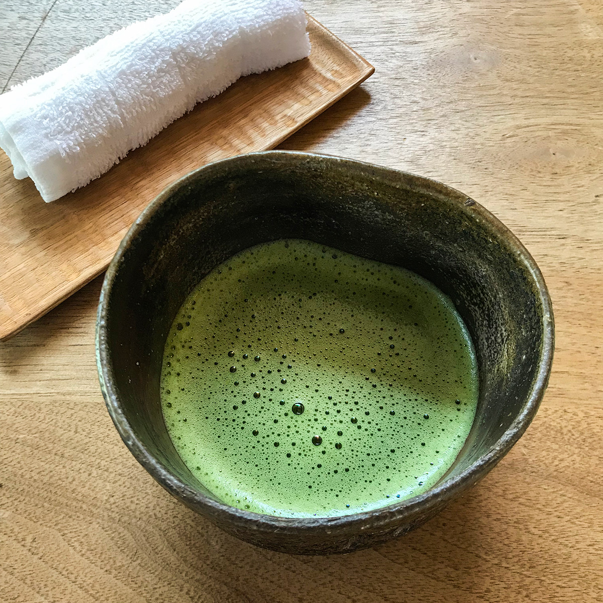 japonský matcha čaj