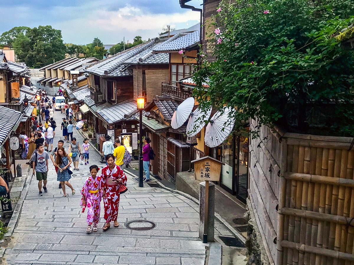 Kyoto, Geisha štvrť Gion