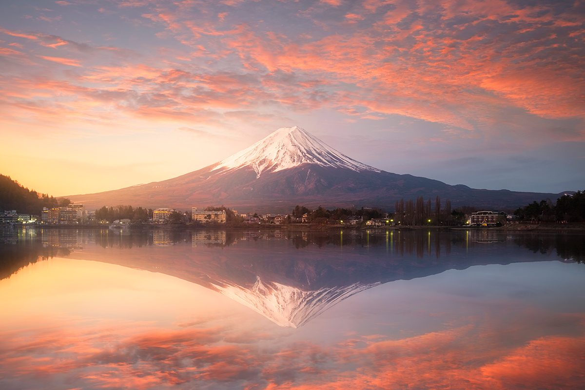 V stup na Fudisan japonsk  sopku Fuji  Milujem Cestovanie