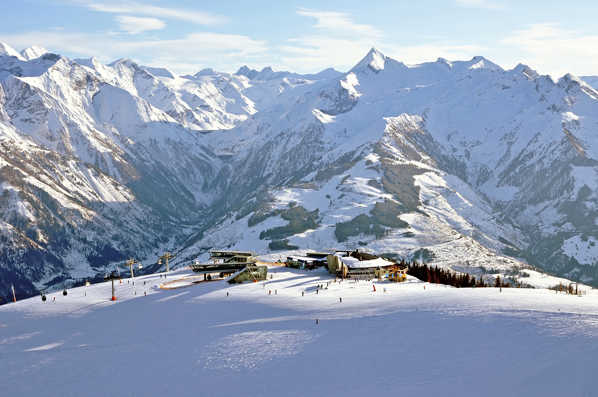 Zell am See - lyžovačka v Rakúsku